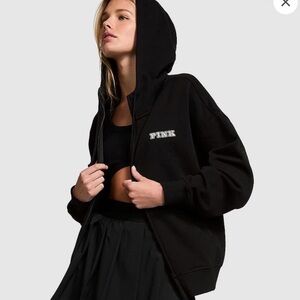 PINK Victoria's Secret Black Hoodie